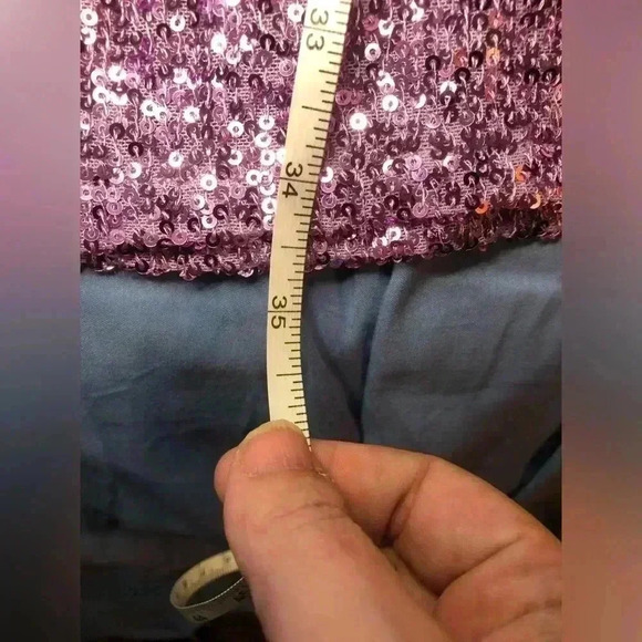 One-Shoulder Sequin Dress - Picture 15 of 16